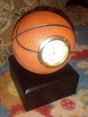 Vintage Dansport Basketball Desk Clock